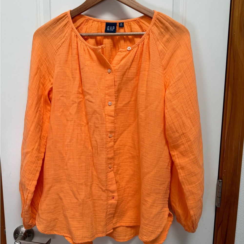 Orange Gap Blouse